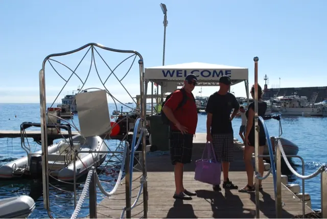 Getting our boat....