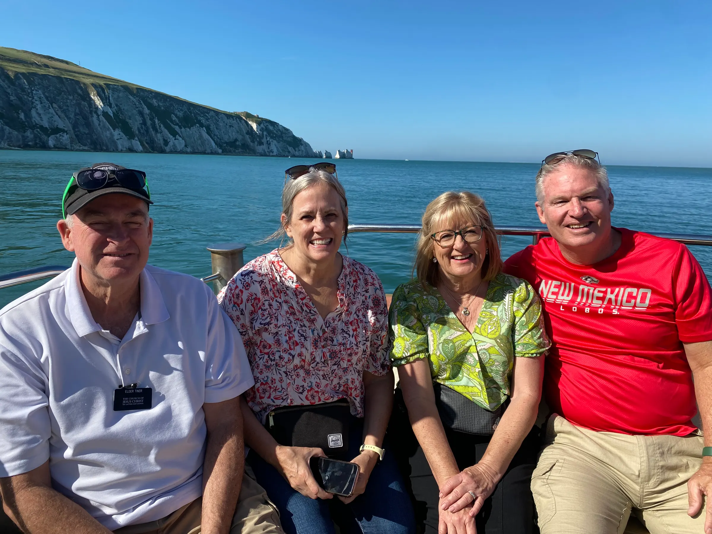 Another shot of us on the tour boat.