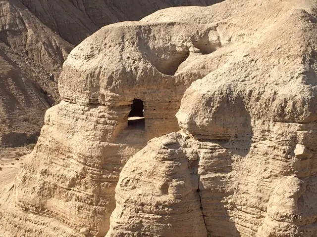 This is cave #4...the most famous cave where scrolls were found.