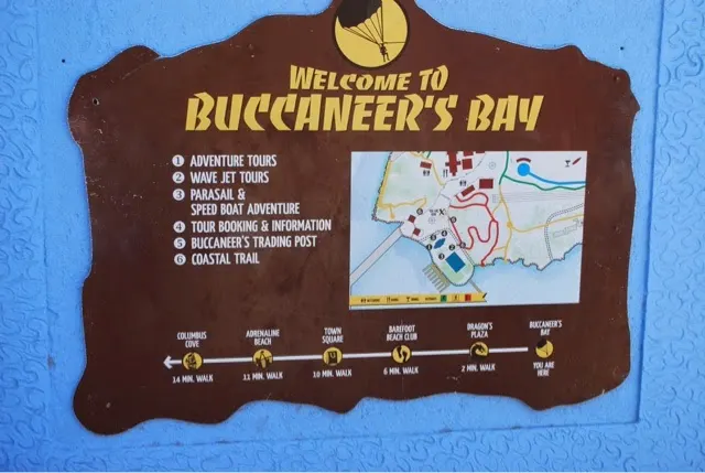 One of the many maps on the penninsula....