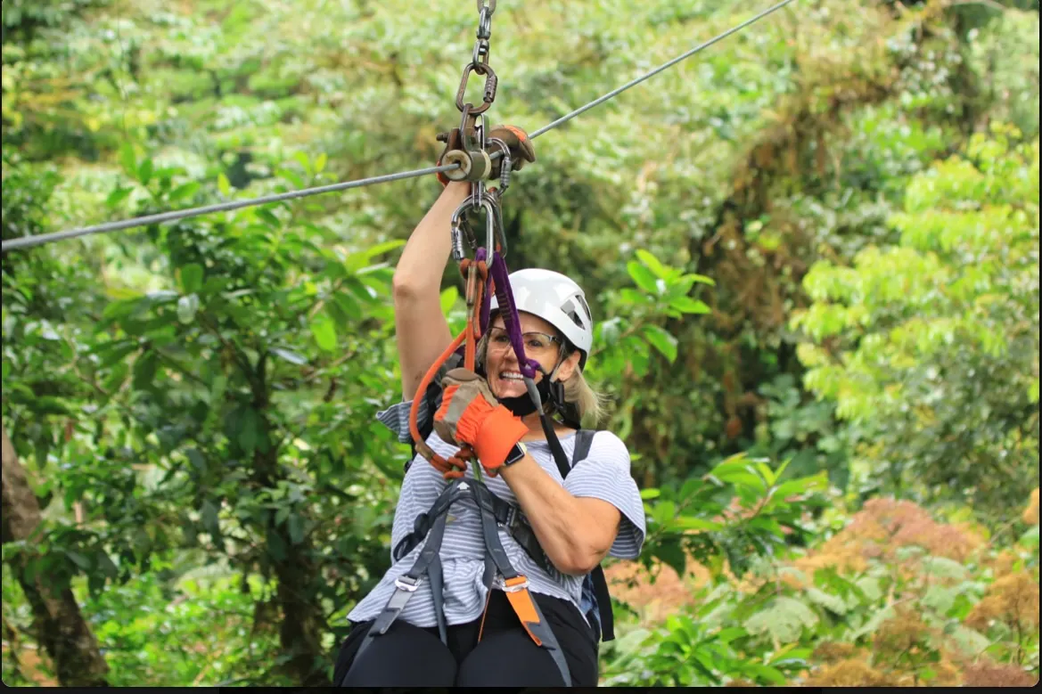 See that smile….I’m always amazed. If you zoomed in on me…you would see tears from fear!