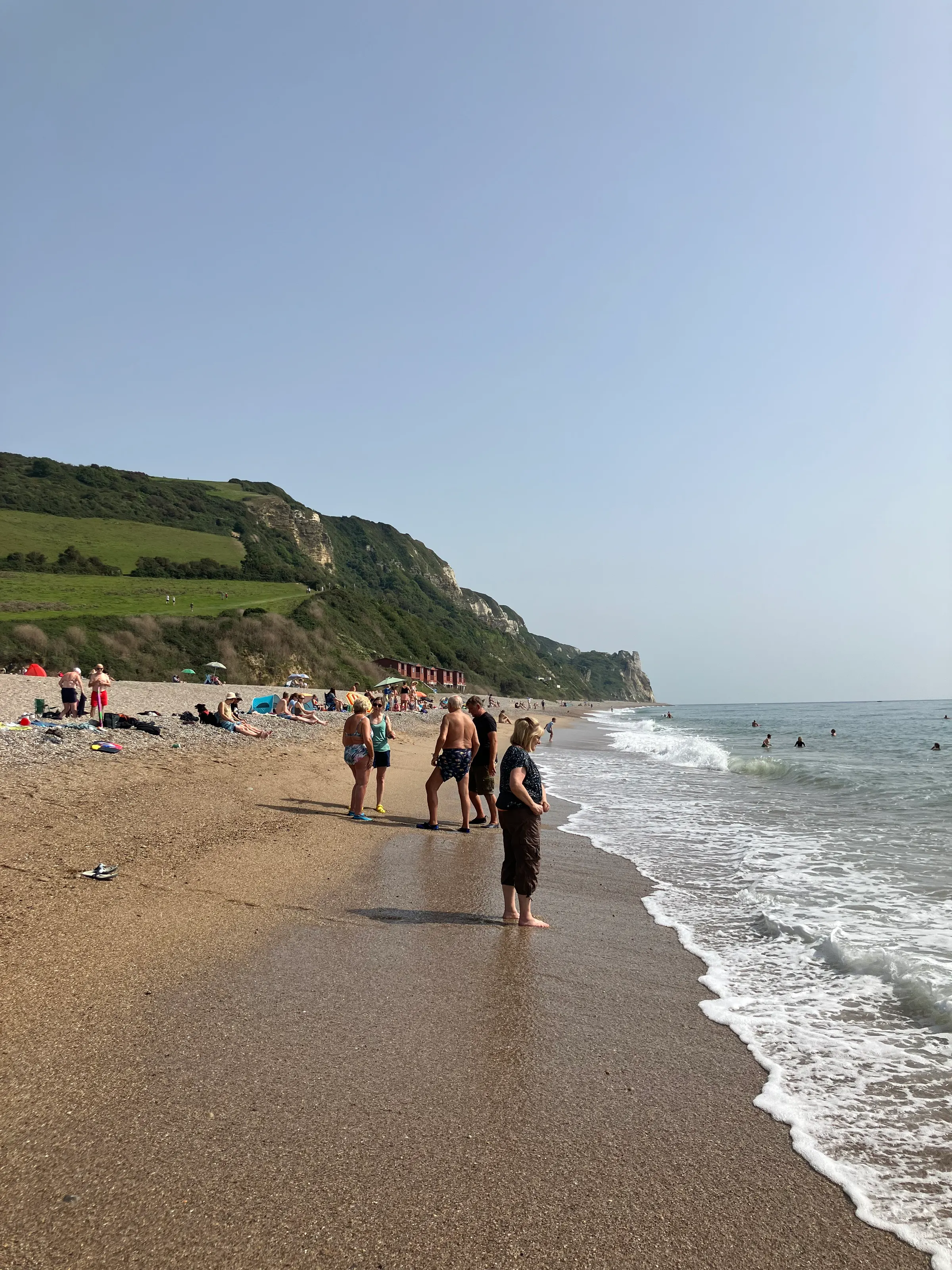 Branscombe beach.