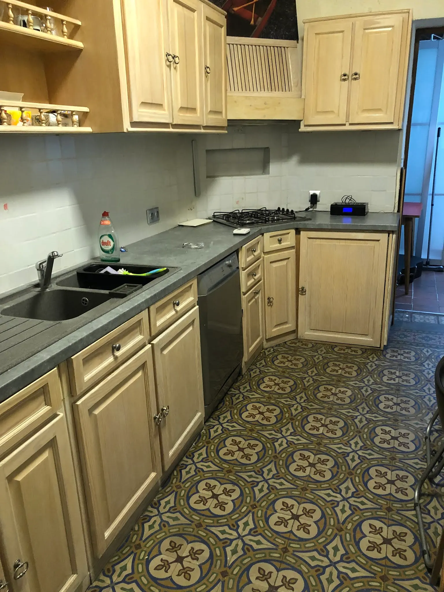 The Brussels kitchen....