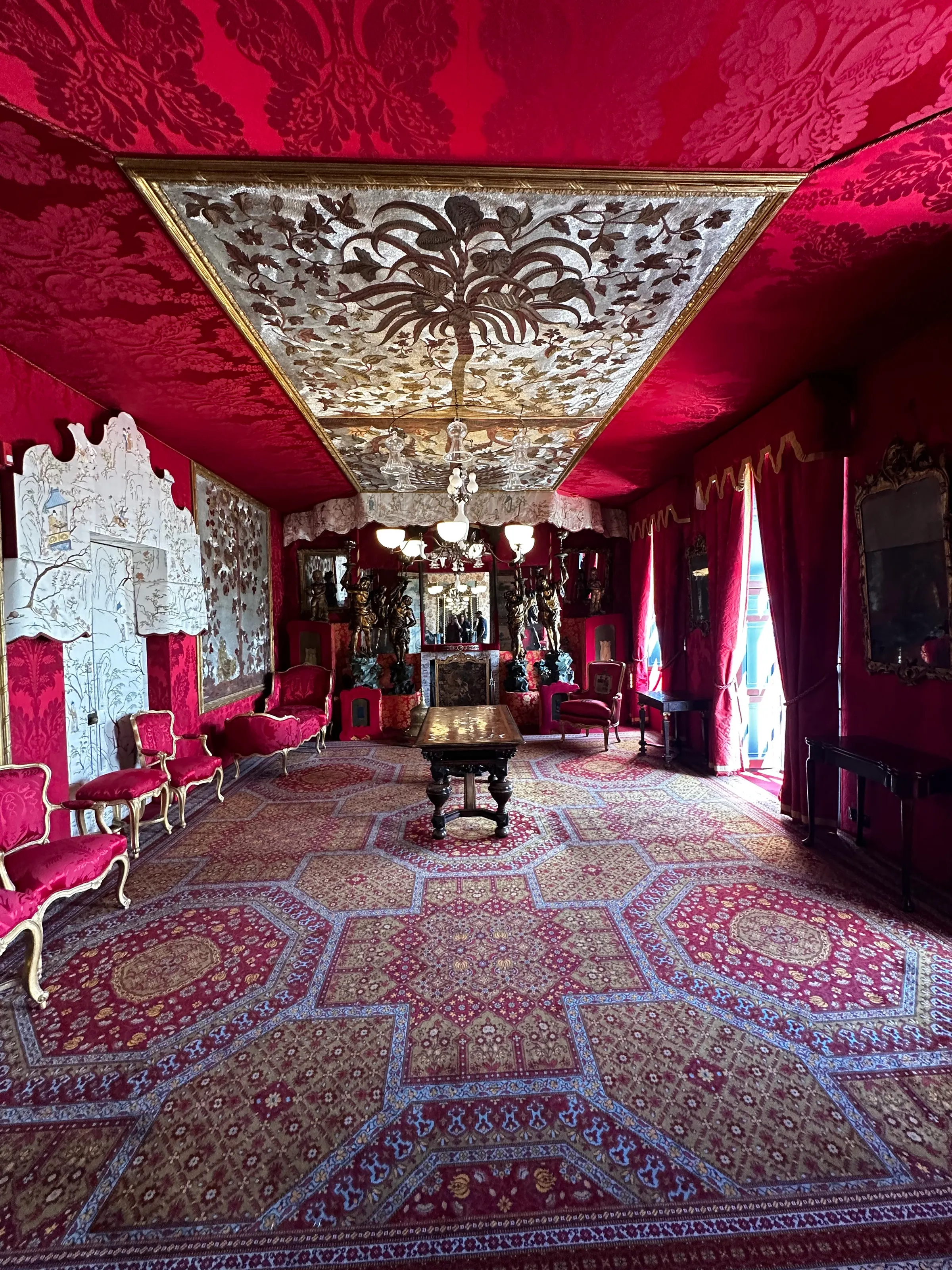 The next photos are of rooms in Hauteville House. Strange place by designed by Mr. Hugo.