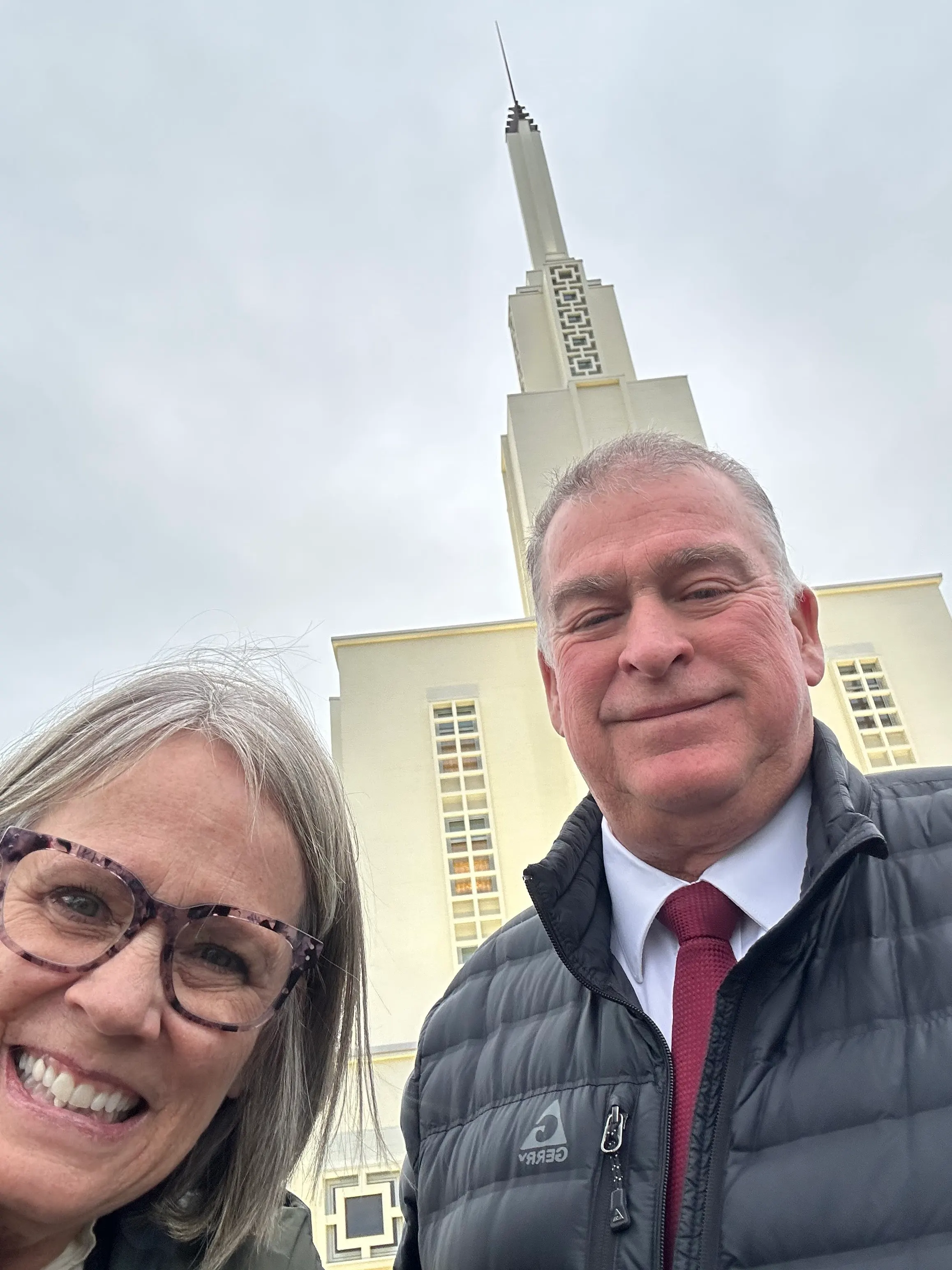 It’s a beautiful temple out away from the hustle and bustle of Hamilton down town area…where our motel is.
