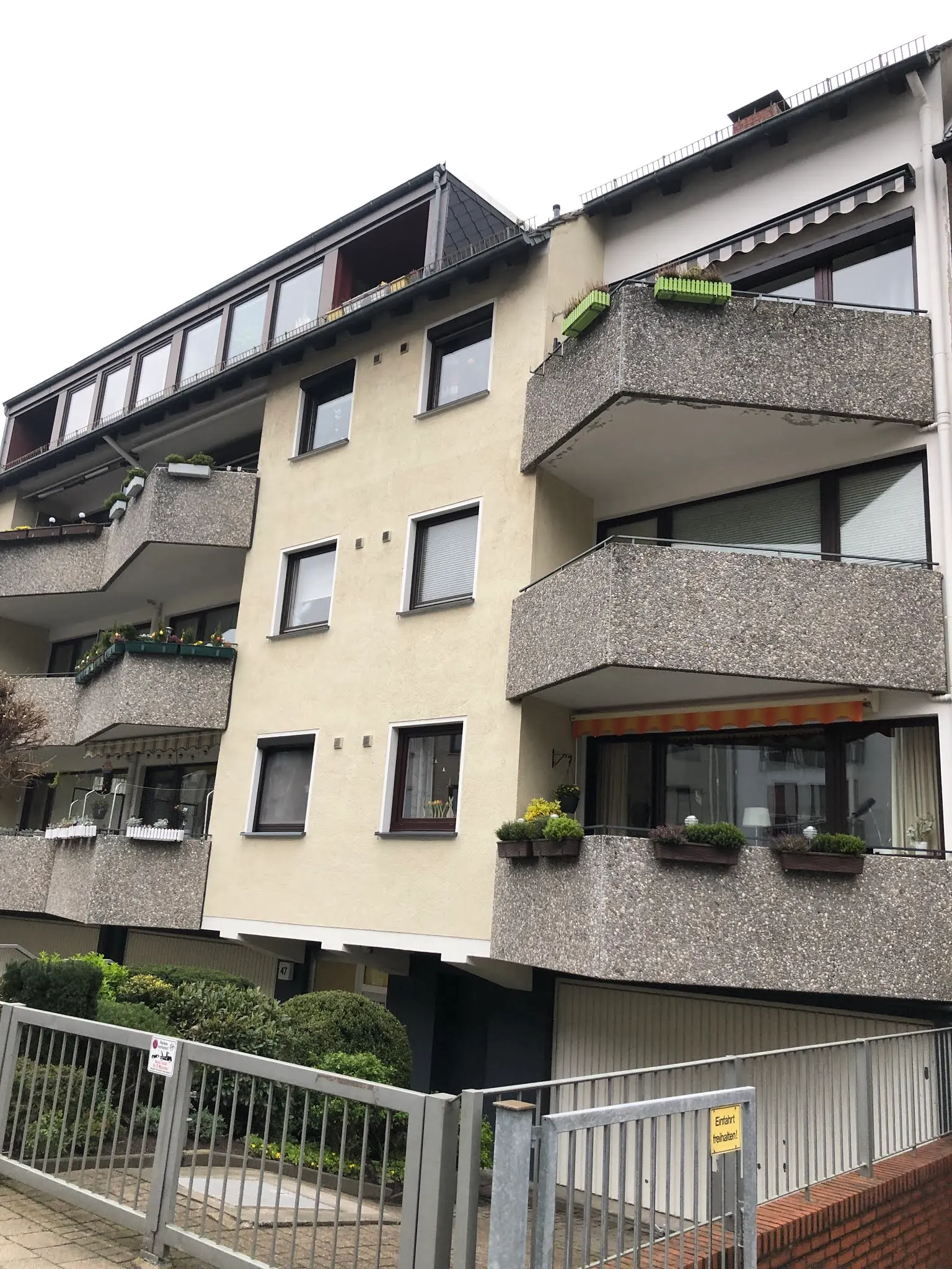 Outside Bremen Apartment.