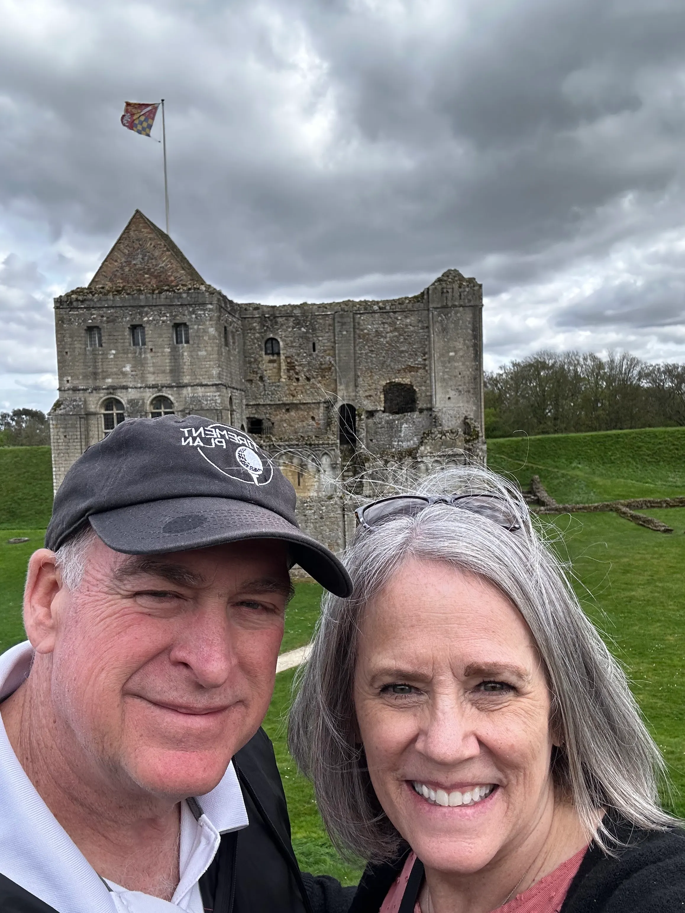 Enjoying Castle Rising…