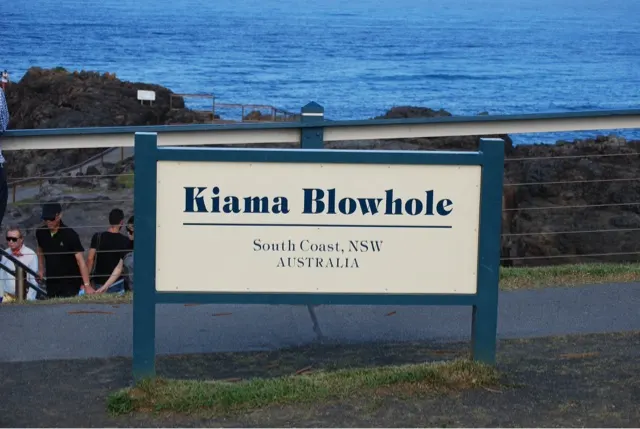 The Blow Hole that was just full of hot air...no water came blowing up while we were there.