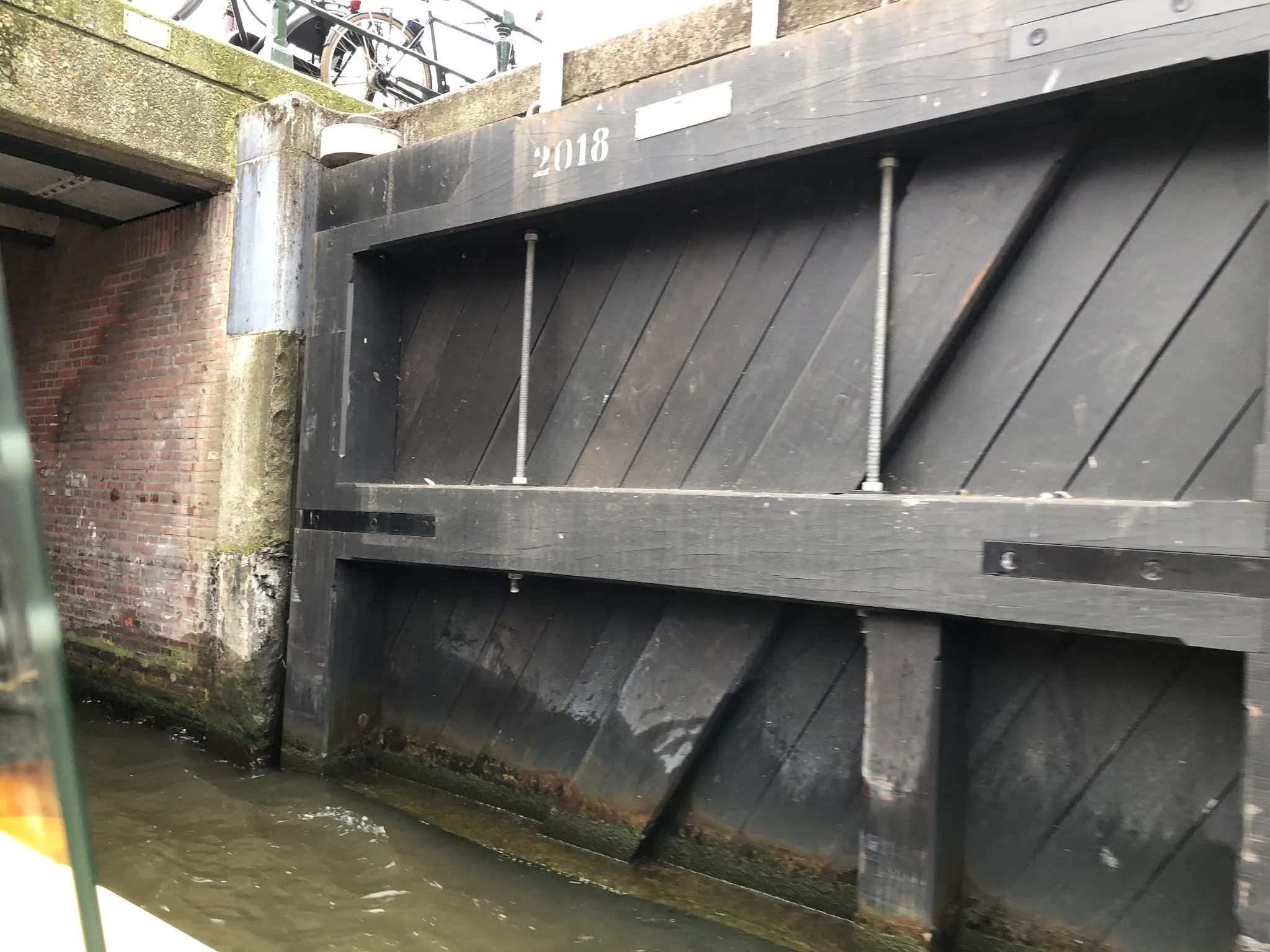 One of the locks at Muiden...