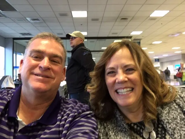 Already tired travelers...and we have not left SLC yet! :-)