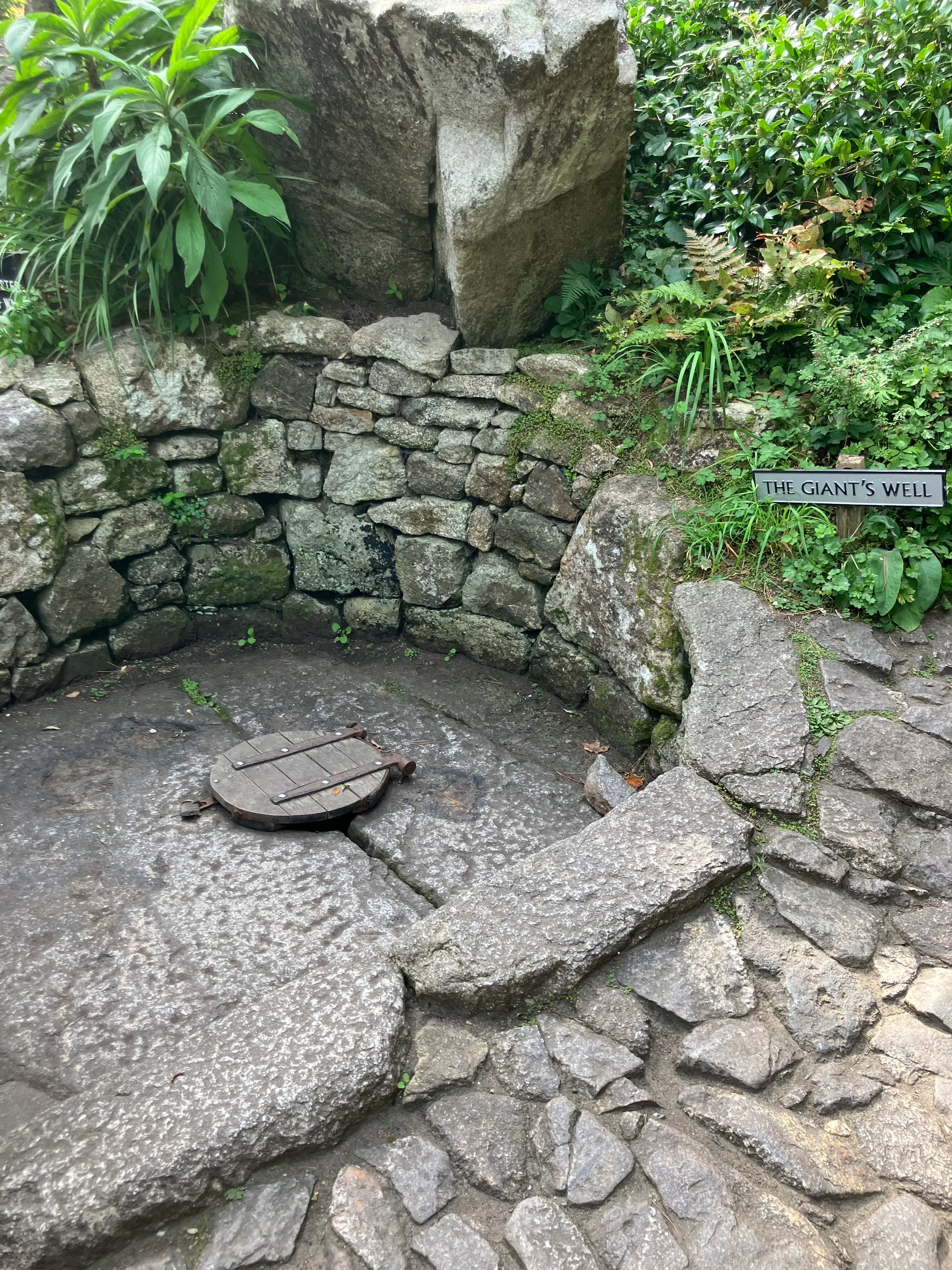 On the walk up, there was this well called The Giant’s Well. No idea why it’s called that. Sorry.