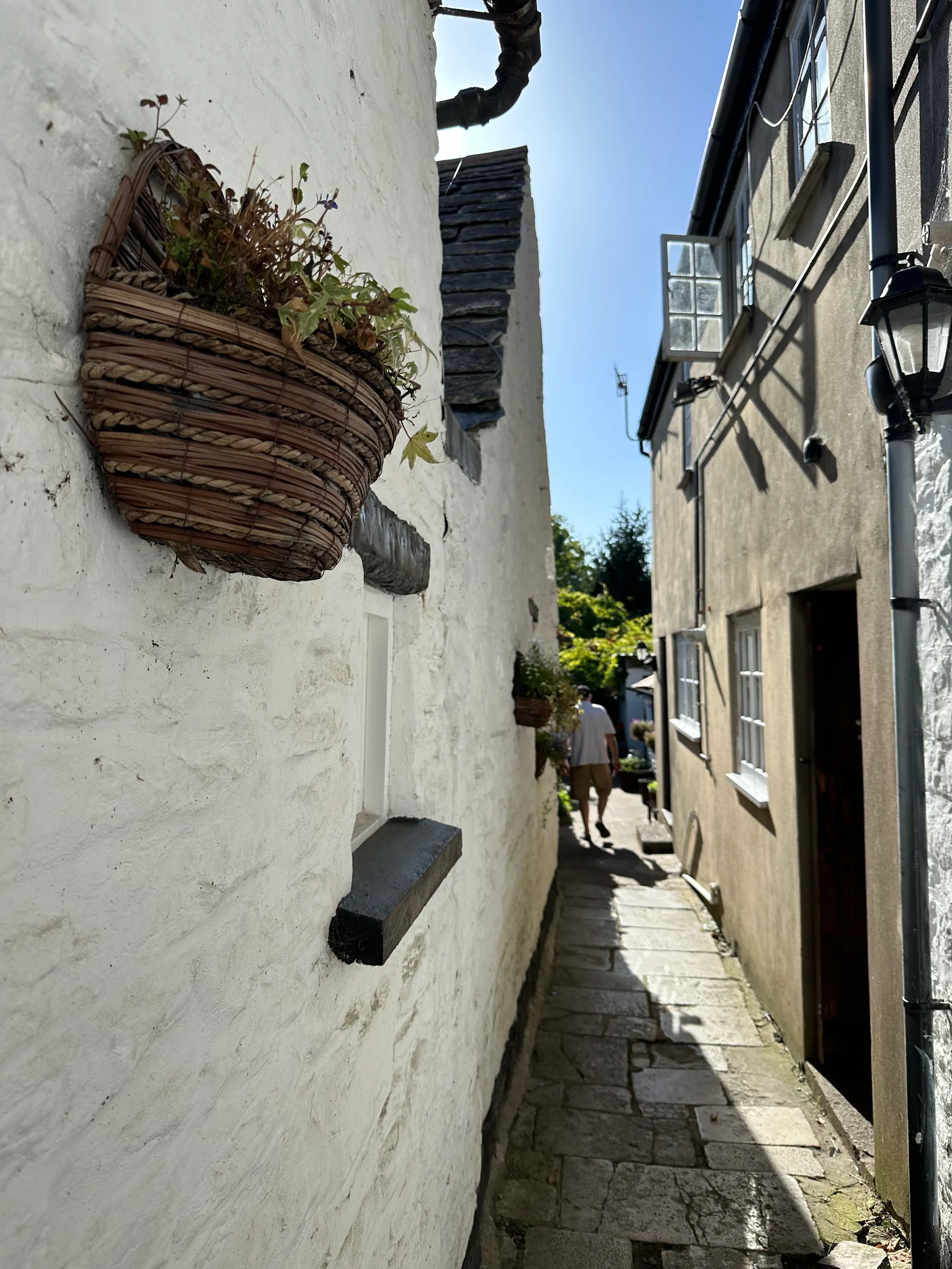 One of the wider streets in Wareham.