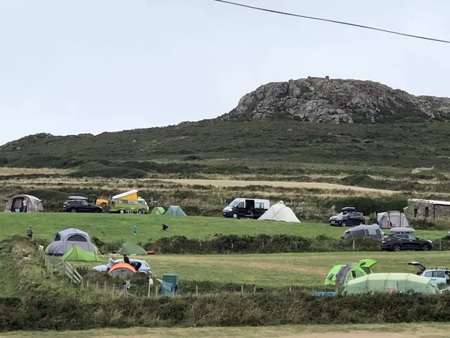Camp sites every where. Europe is still on holiday so lots of campers and vans on the roads and people in camp sites....