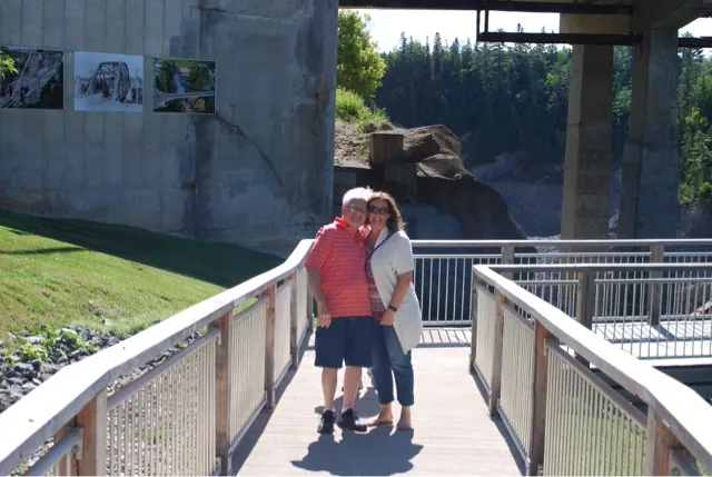 They had Zip Lines that crossed the gorge...