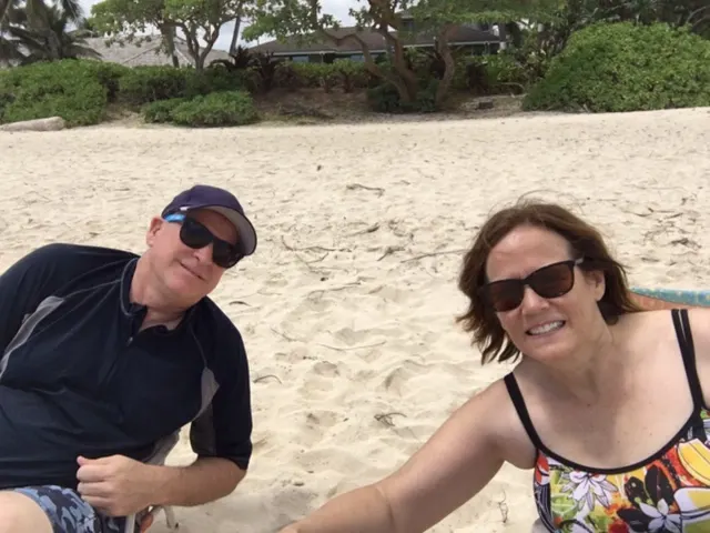 Kailua Beach...tough life.