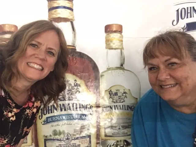 Distillery Tour...a couple of drunk ladies.