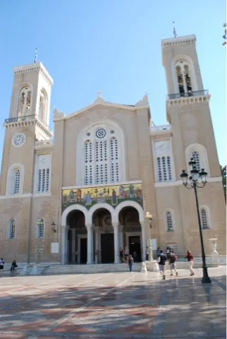 Lots of Greek Orthodox churches around....it is the home of this church.
