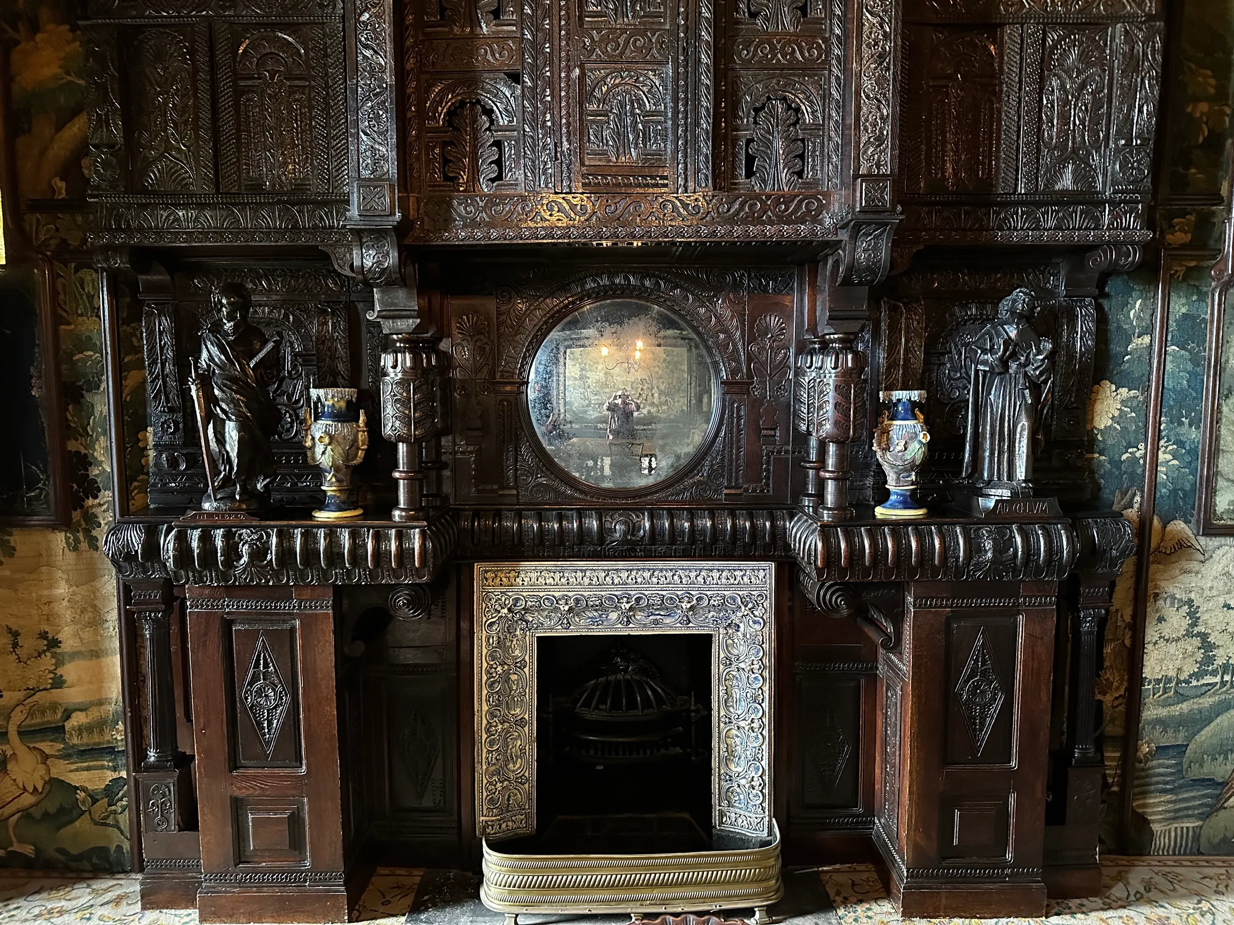 The next photos are of rooms in Hauteville House. Strange place by designed by Mr. Hugo.