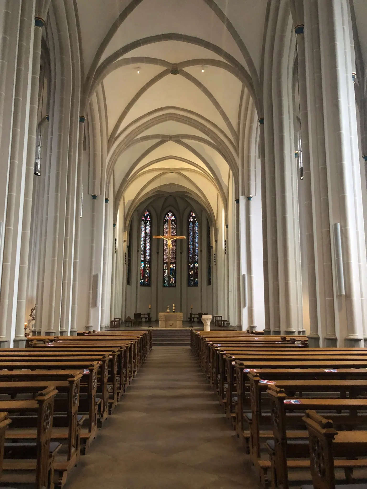 Inside on of the cathedrals...