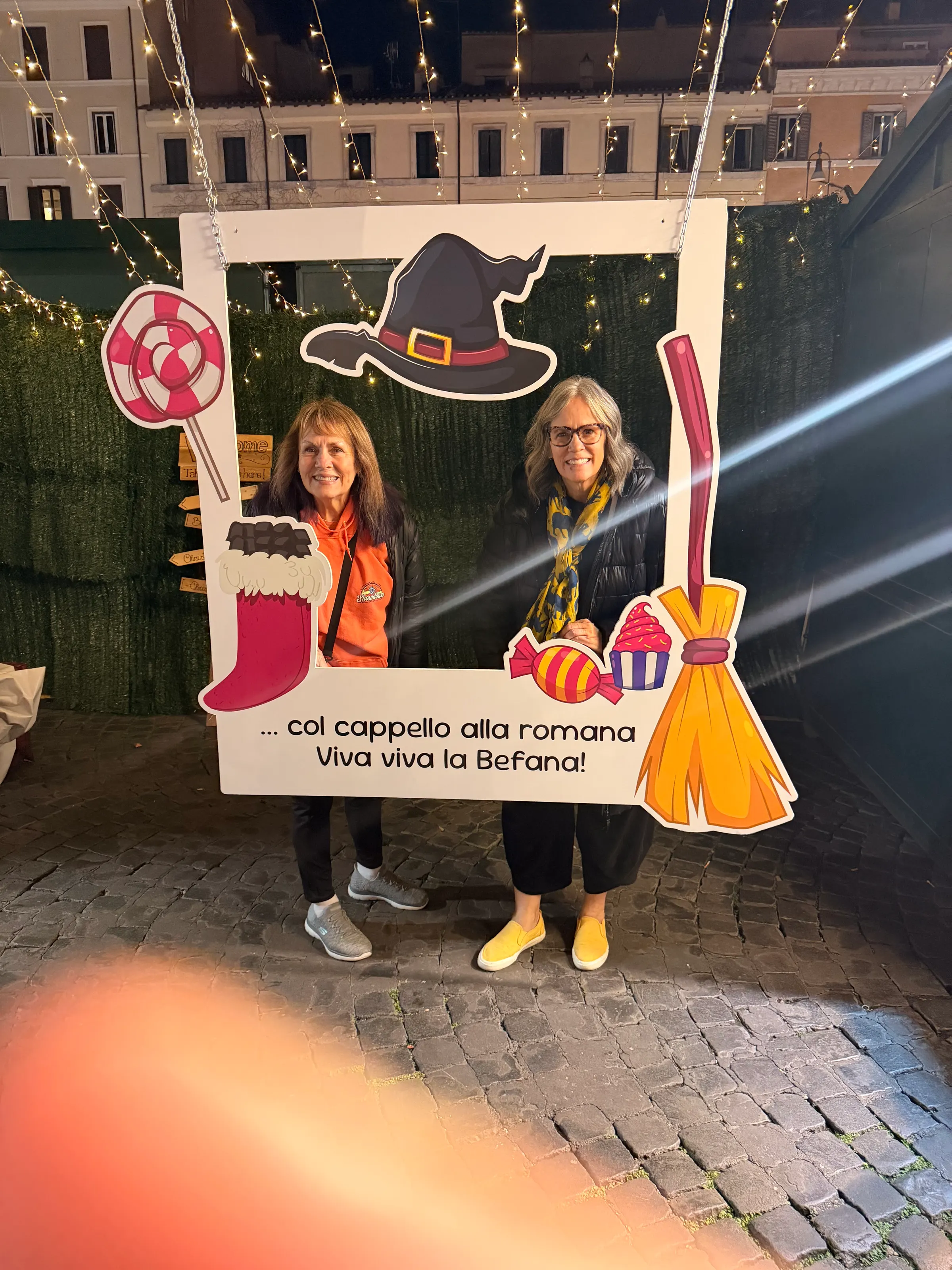 Honestly, I’m not sure why witches were a part of all this. They sold some witch stuff too. Nonetheless, we got a picture of our American witches. Don’t they look great?
