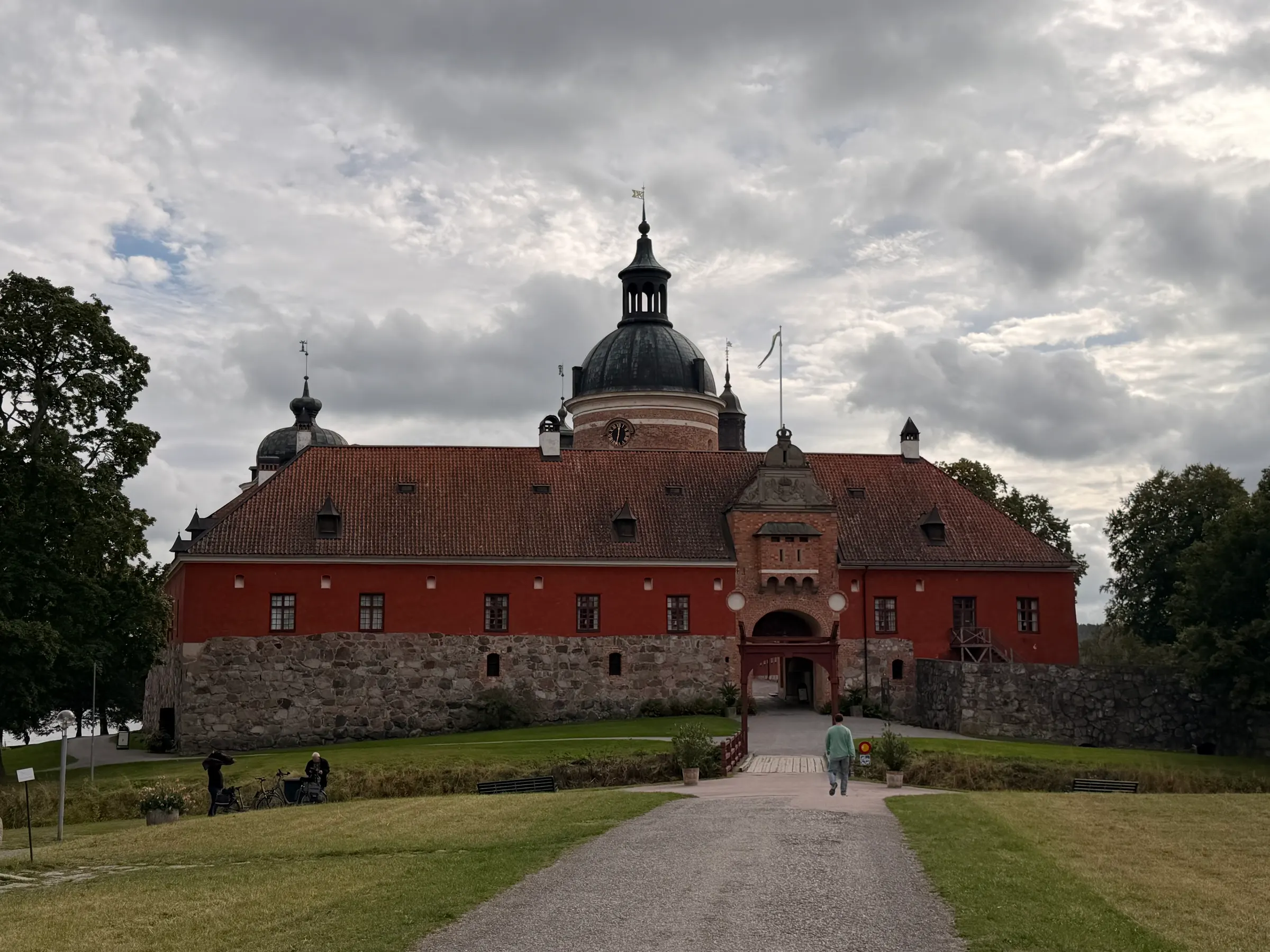Gripsholm Castle entrance.