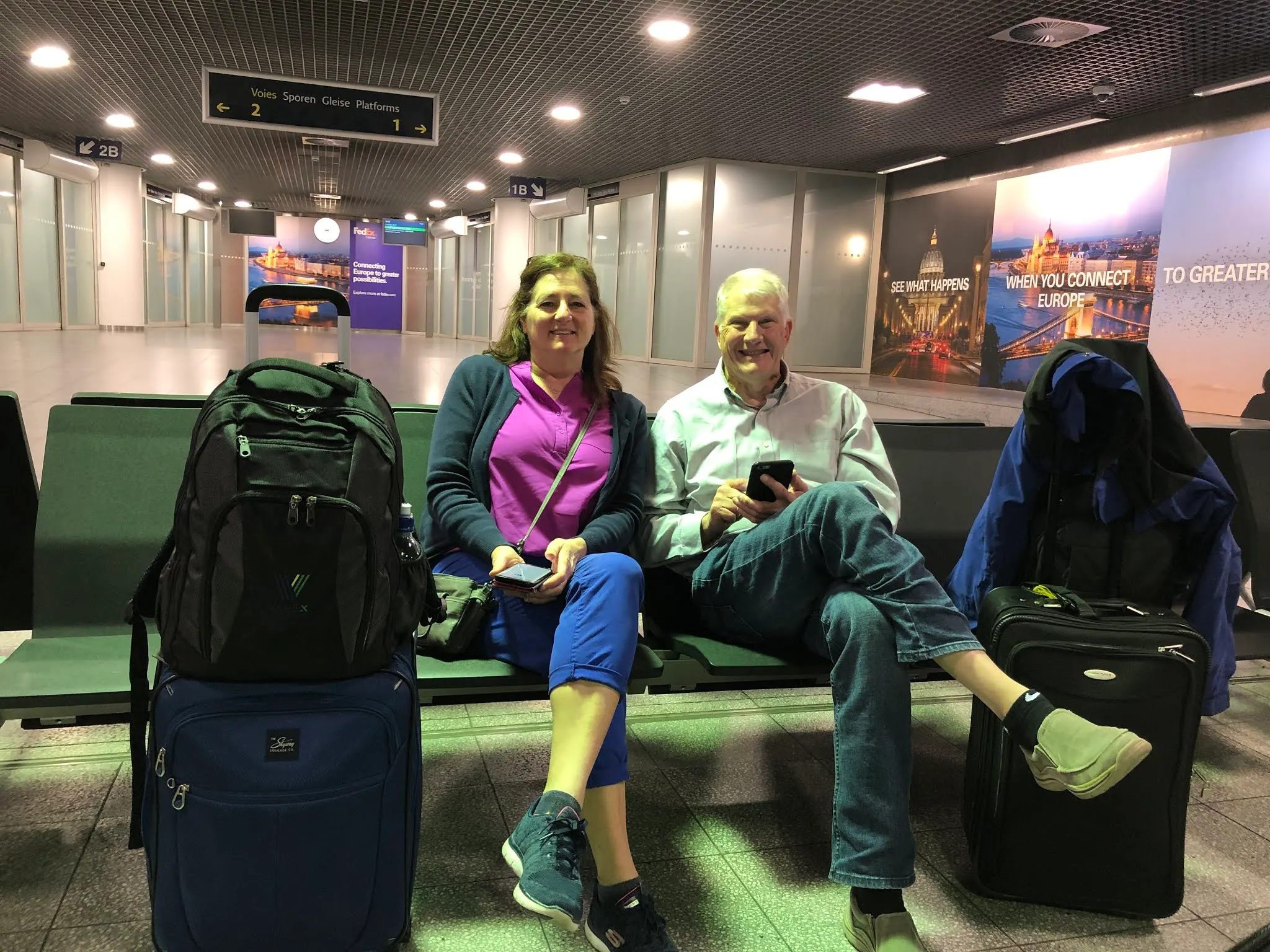 Waiting to fly.