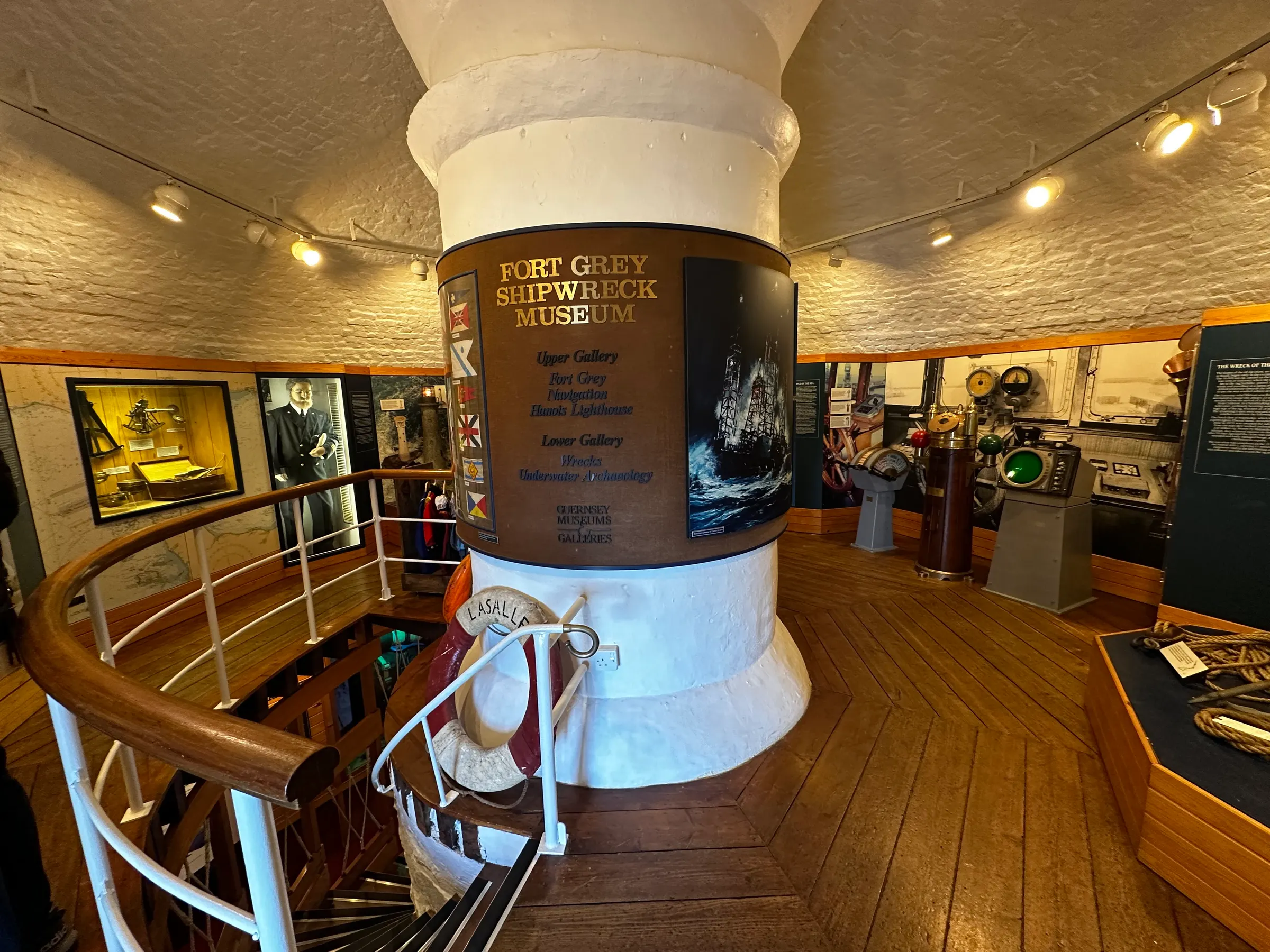 This is inside the museum. It was quite nice how it was set up.