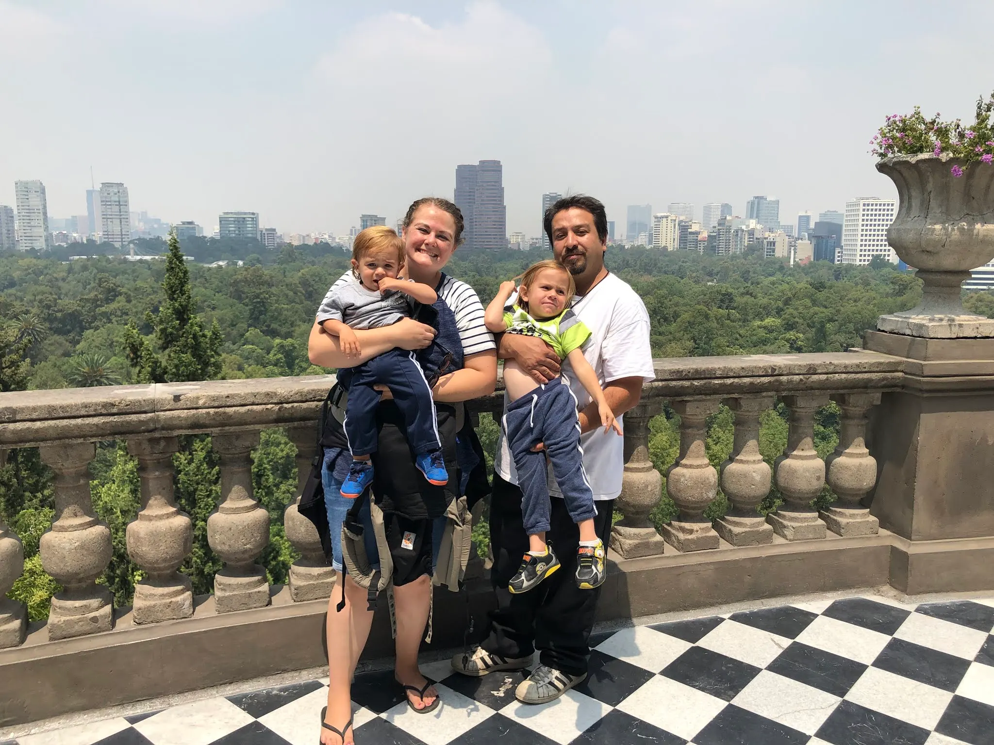 The Prieto Family at the Castle.....