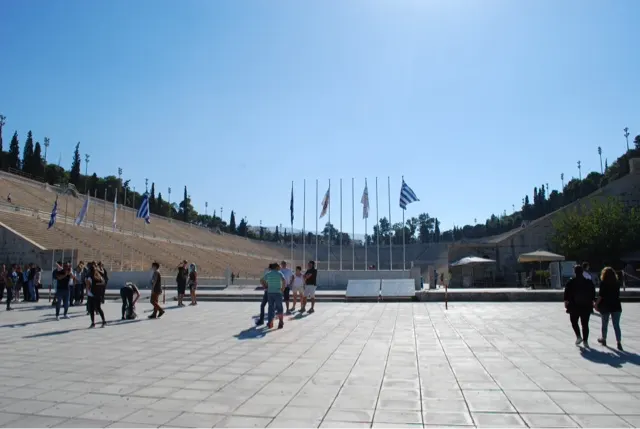 The first modern day Olympic Stadium. I remember seeing the contestants run around it in the Amazing Race! :-)