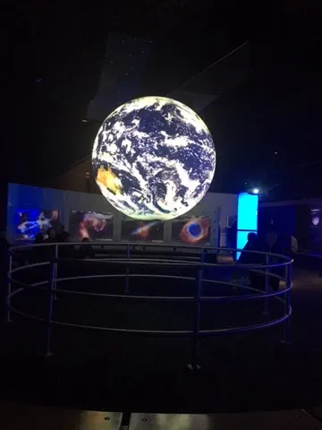 Cool world exhibit....