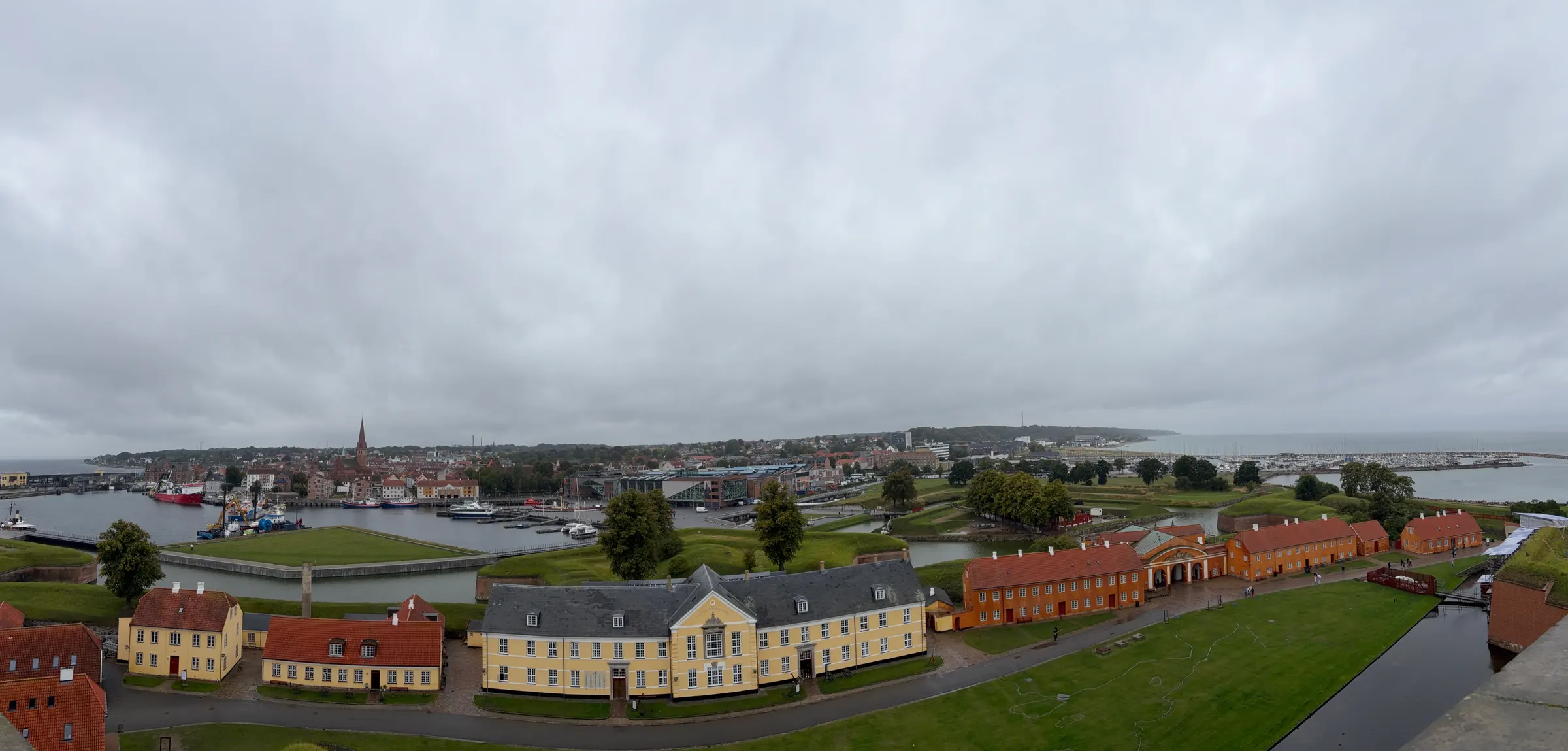 A pano of Helsingor.