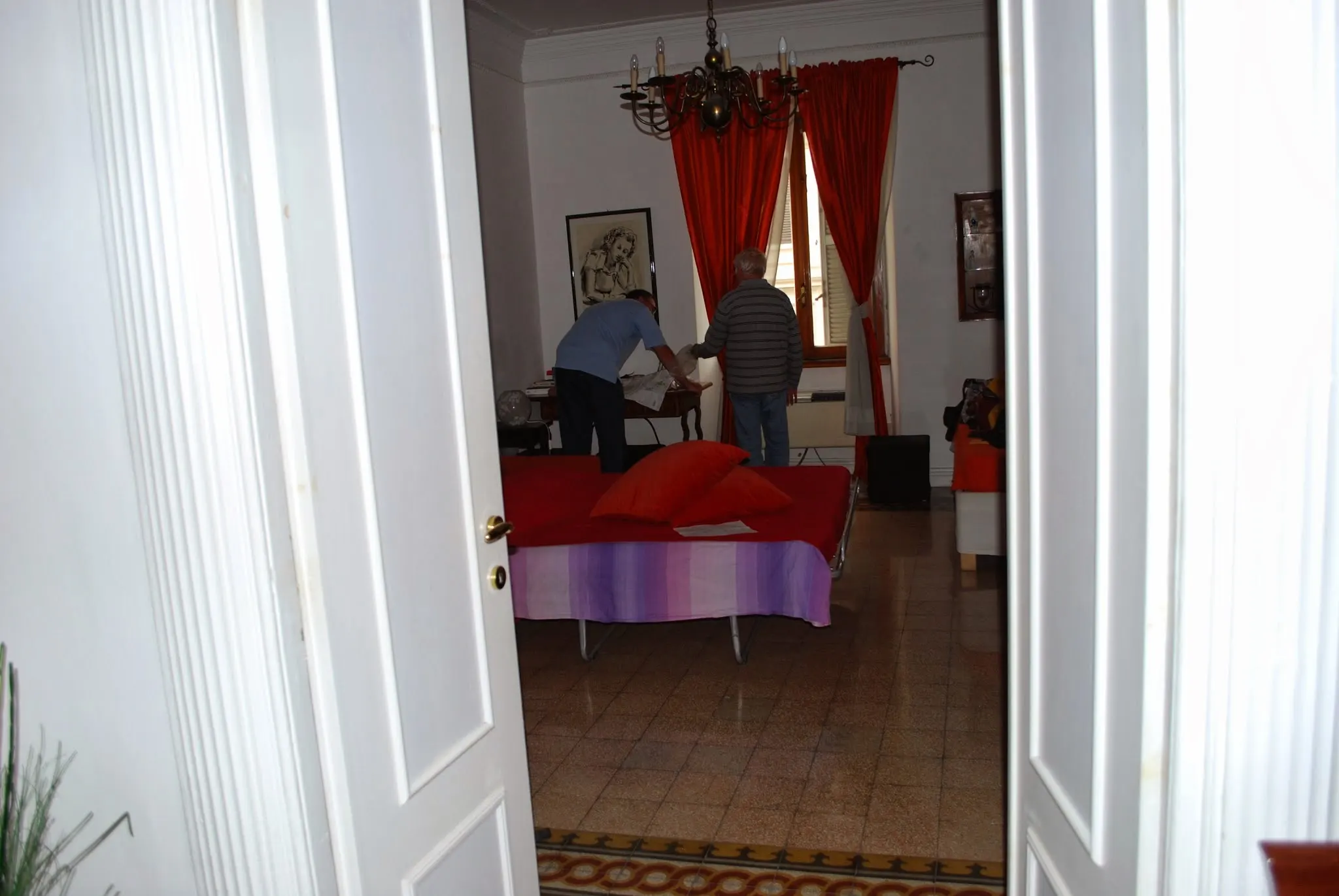 Our apartment in Rome by the Vatican....