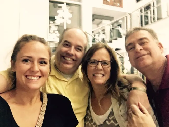 Ashley, Michael, Denise and yours truly....
