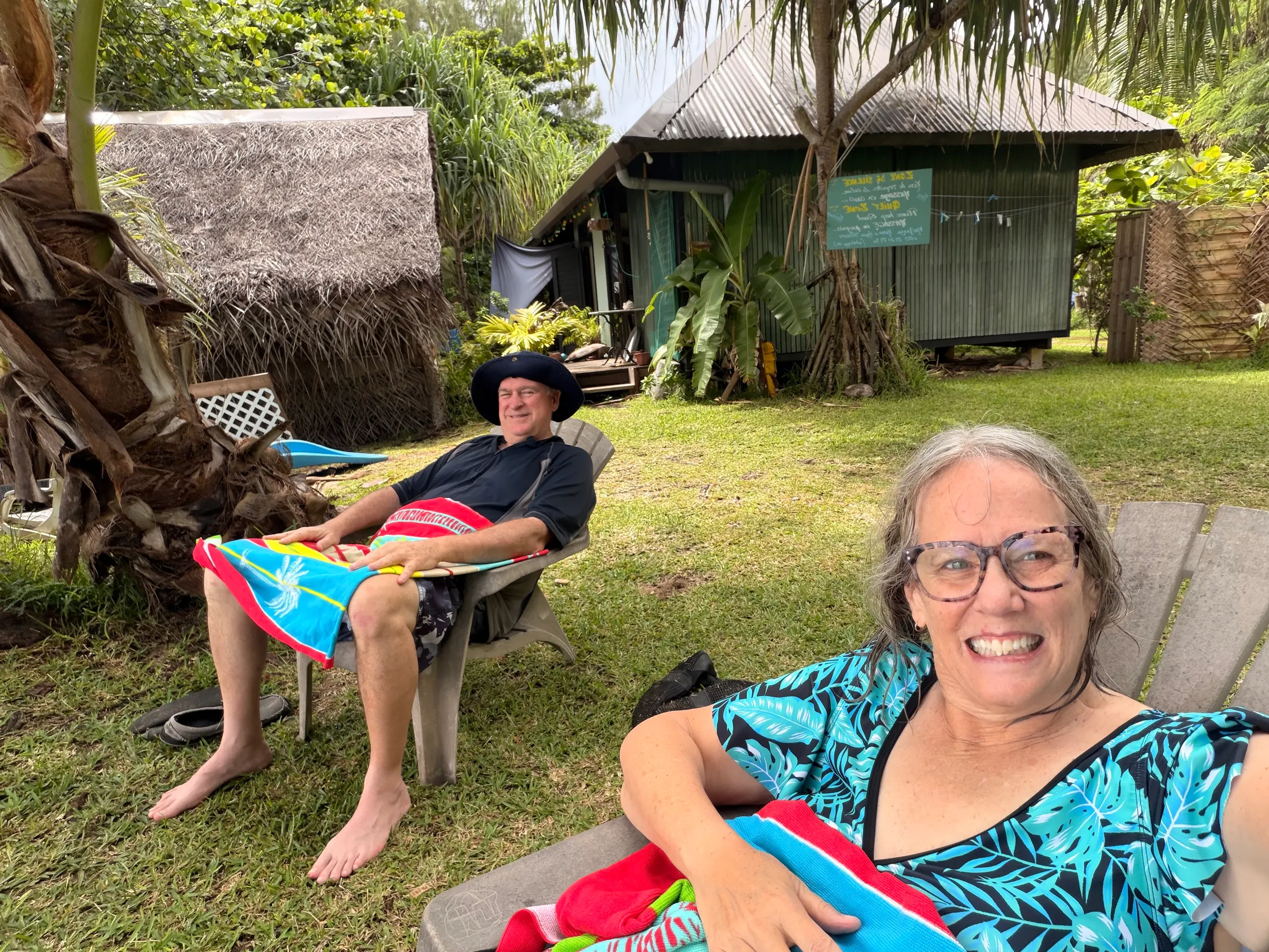 Chillin like villains. Amazingly relaxing day.