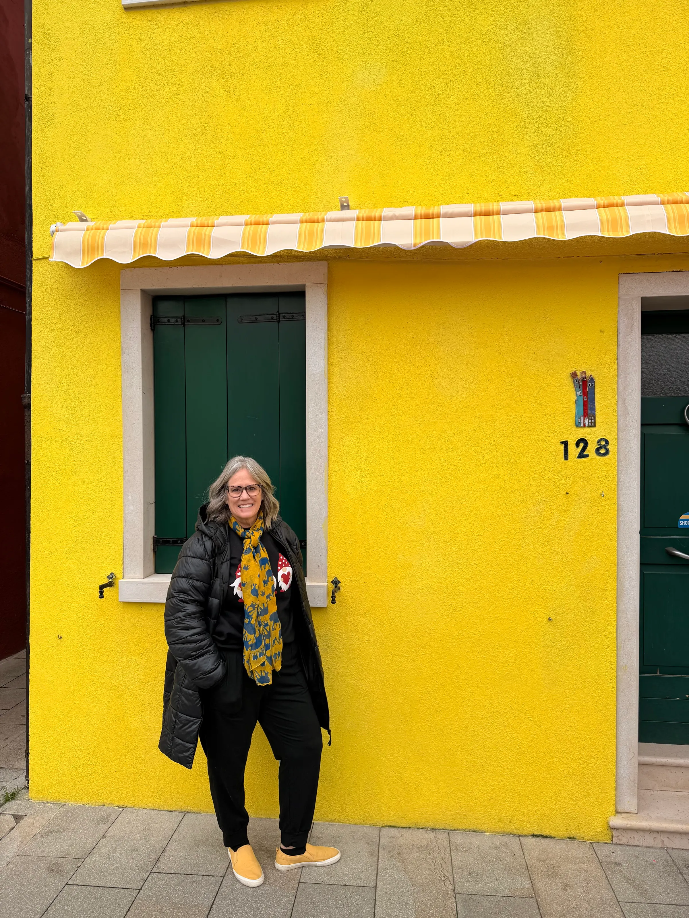 Denise’s home…her yellow house!