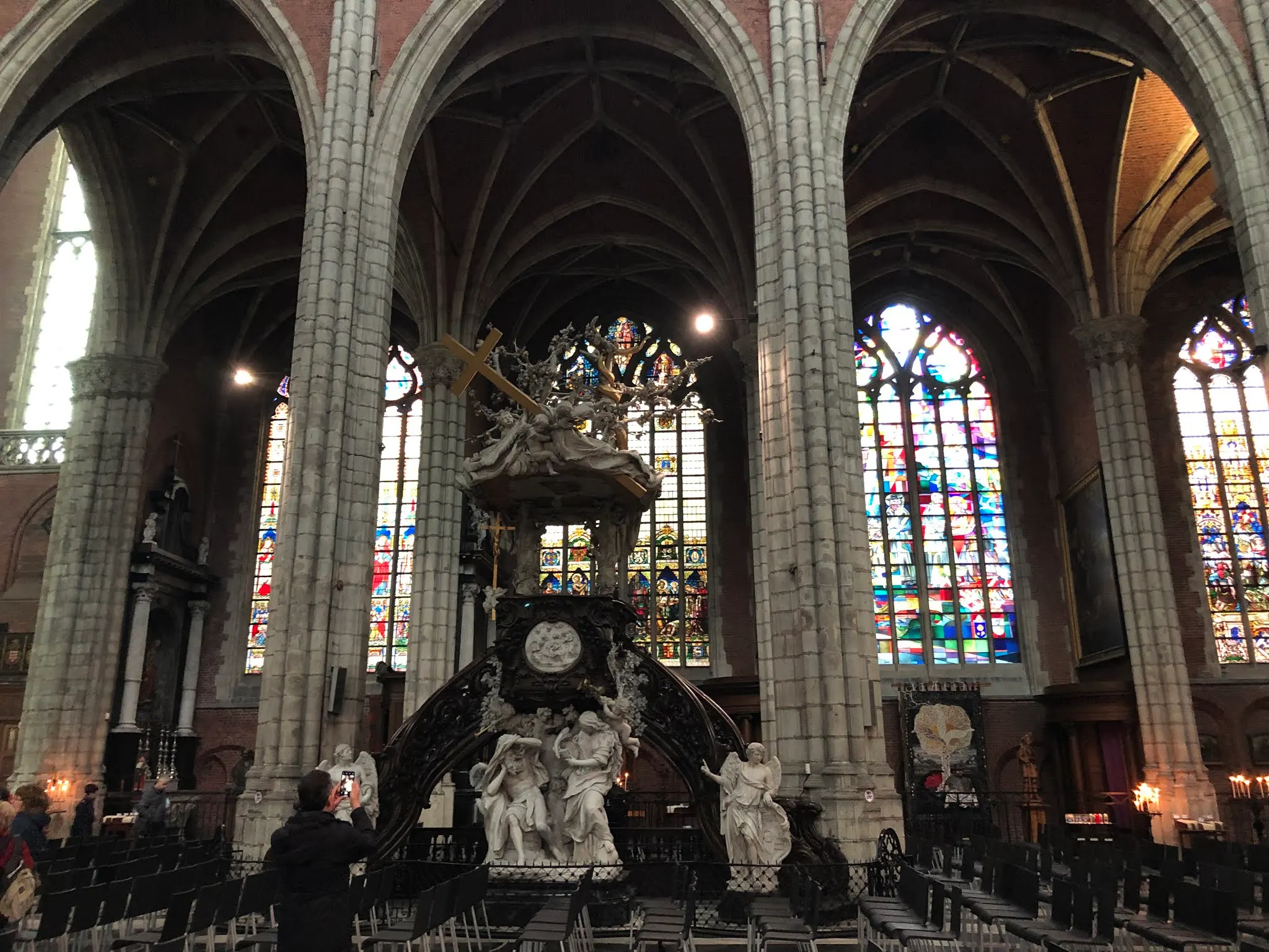 The chapel where the artwork was. Pretty nice one. So old!