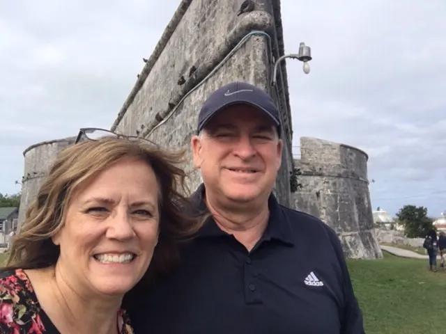 Fort at Queens Staircase....