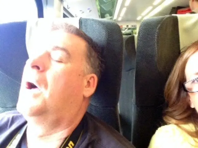 This is what I do when the internet is slow on a train......