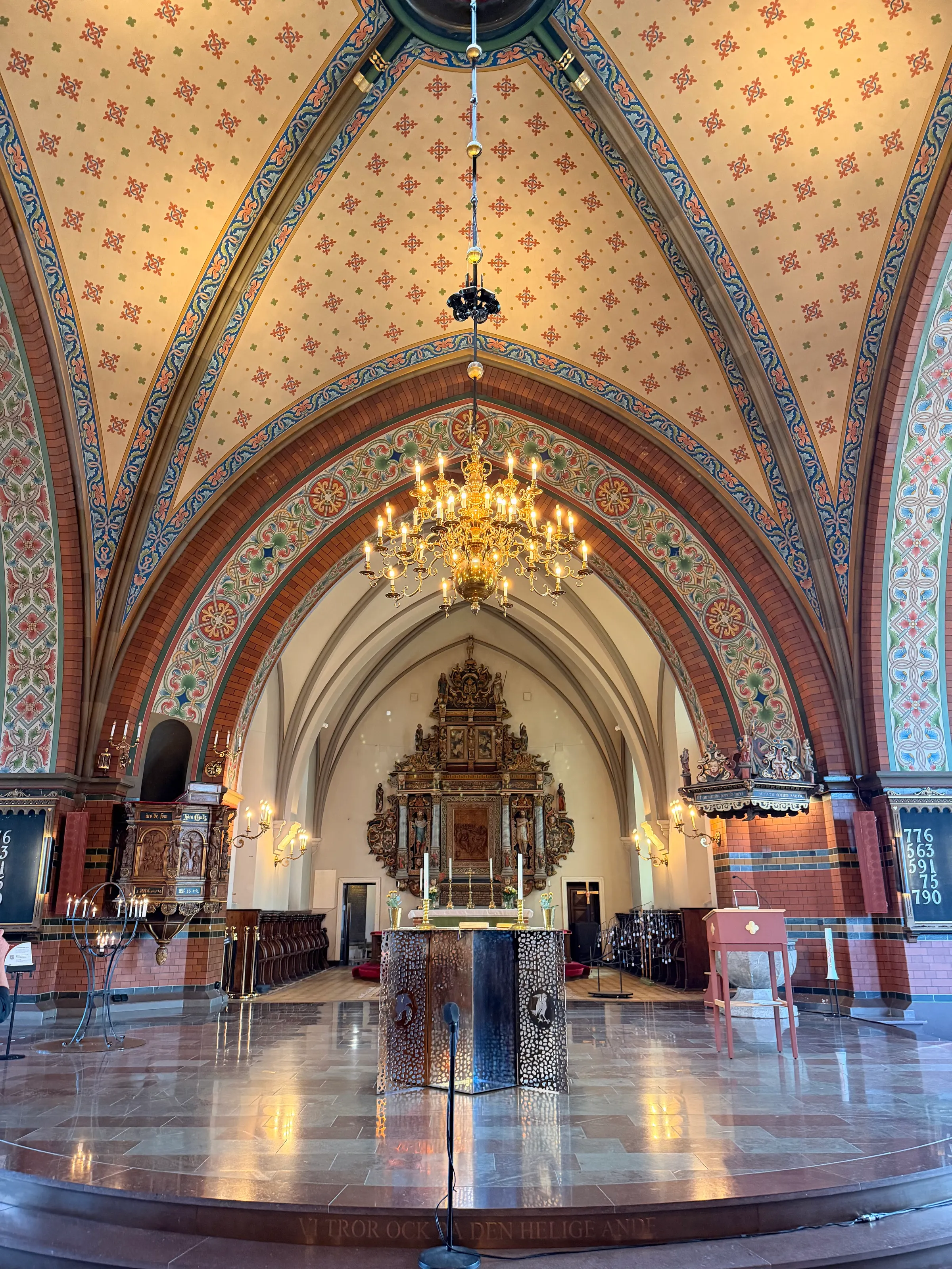This was the Lutheran church, the first church that we stopped at looking for Denise’s ancestors.