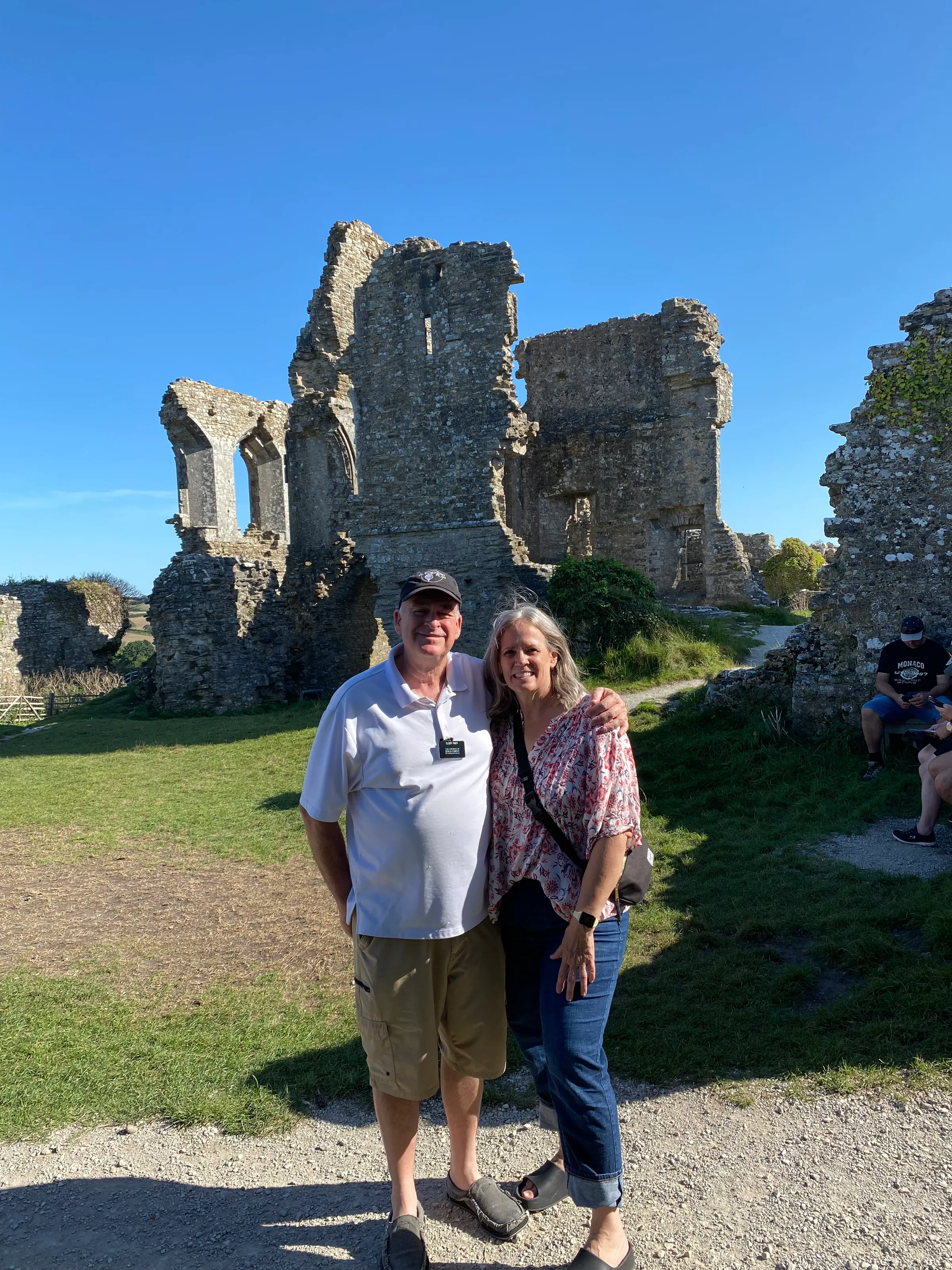Corfe Castle.
