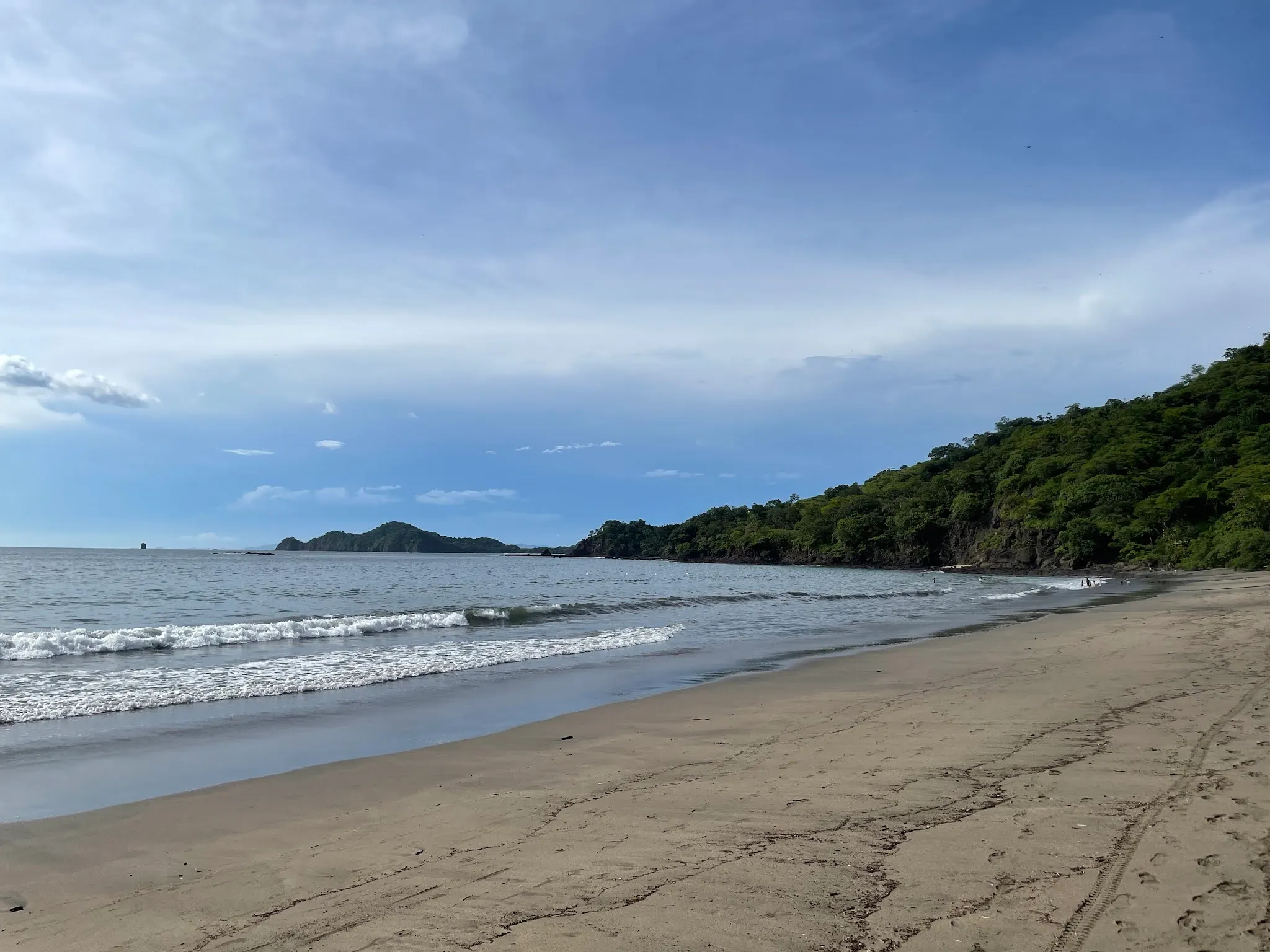 Playa Hermosa….looking towards the north of it.