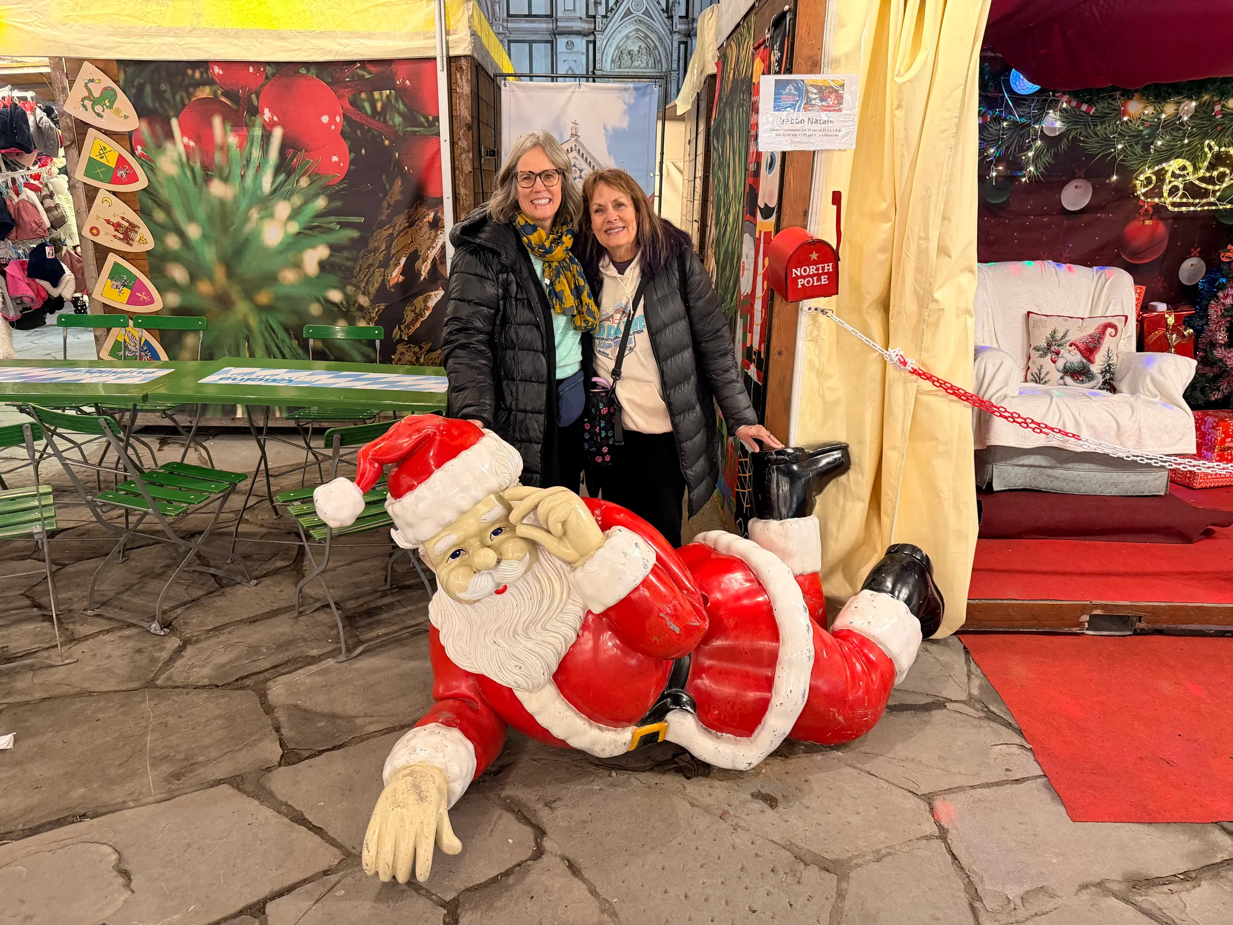 Abusing Santa Claus. What shoppers will do to get a good deal.