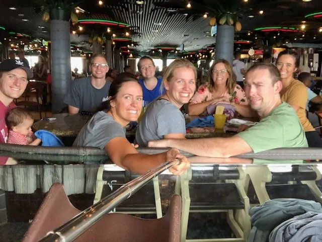 A happy group just being together....love them all!