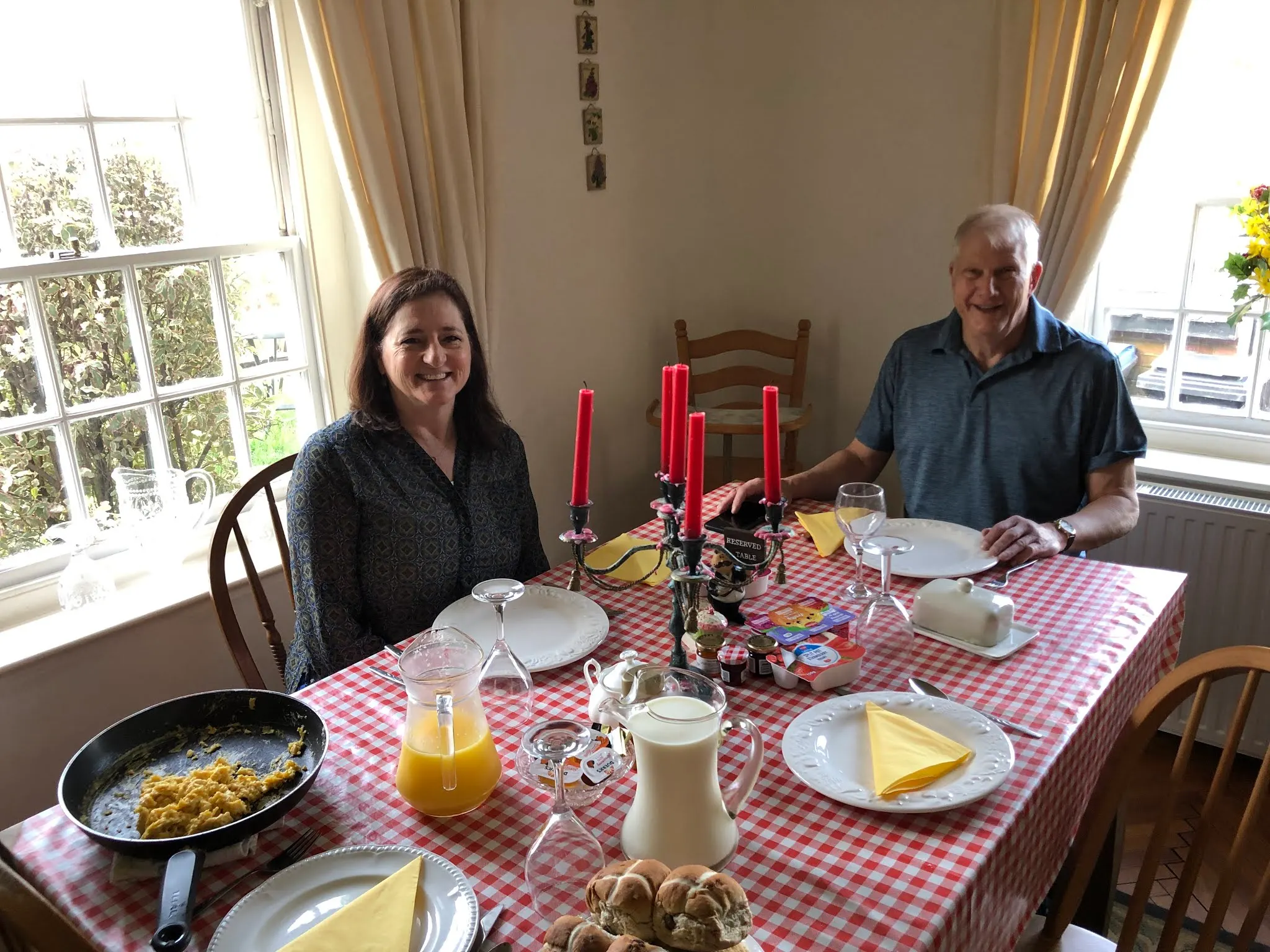 Yummy Breakfast. Great friends!
