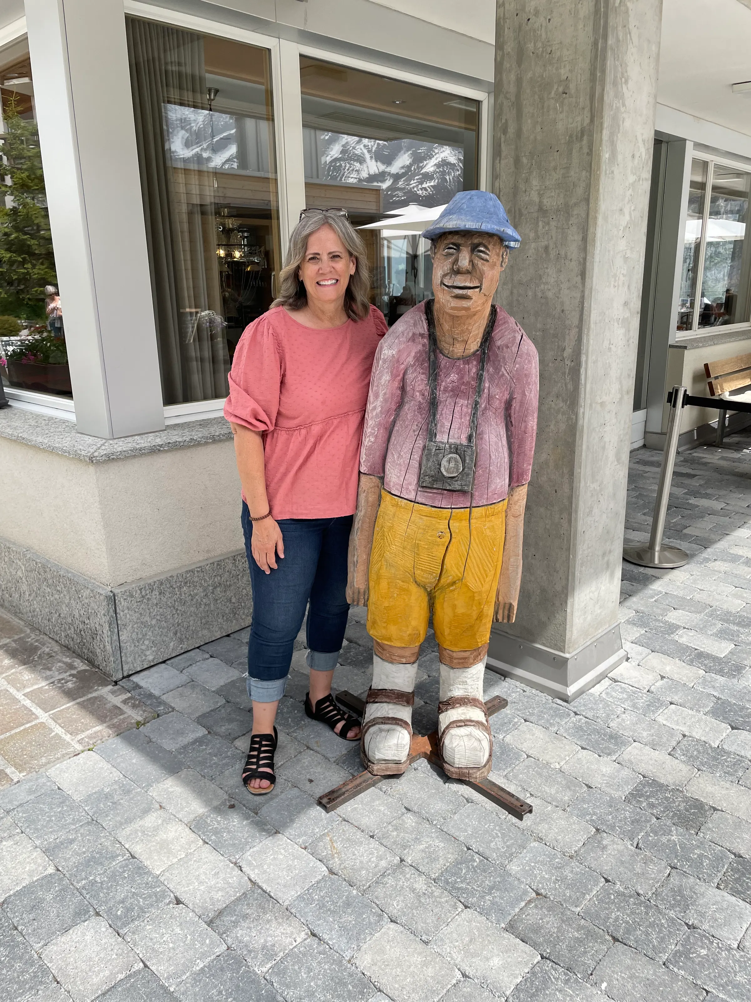 Denise’s new partner at the restaurant in Mürren.