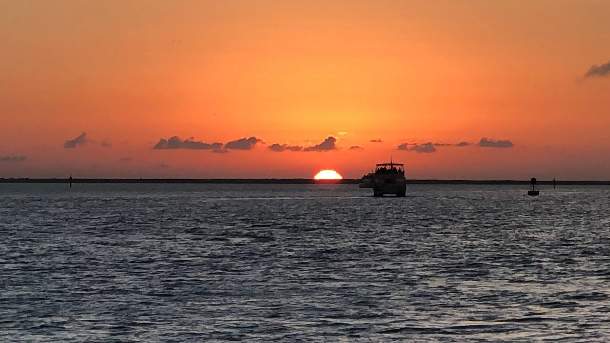 Sunset on South Padre Island....