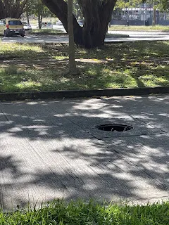This is why I’m glad I’m using Uber to get around here. There are man holes all over that don’t have tops on them. If your car hit one of those you’d lose your front end! I’m always amazed by such stuff. Pretty dangerous it is also.