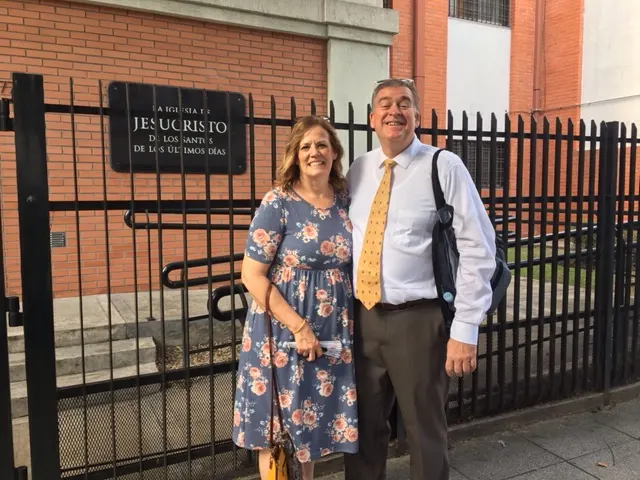 We made it...to the chapel!