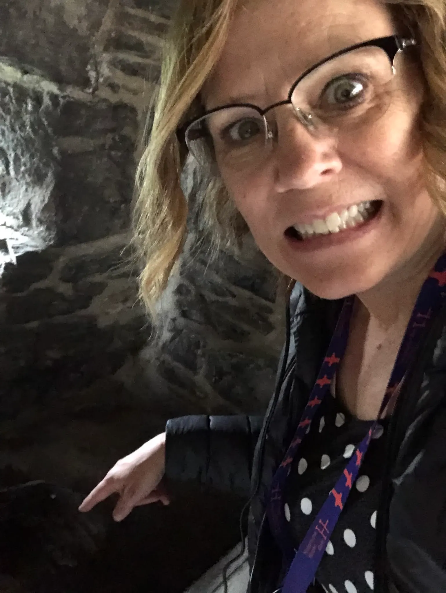 Denise in castle dungeon..