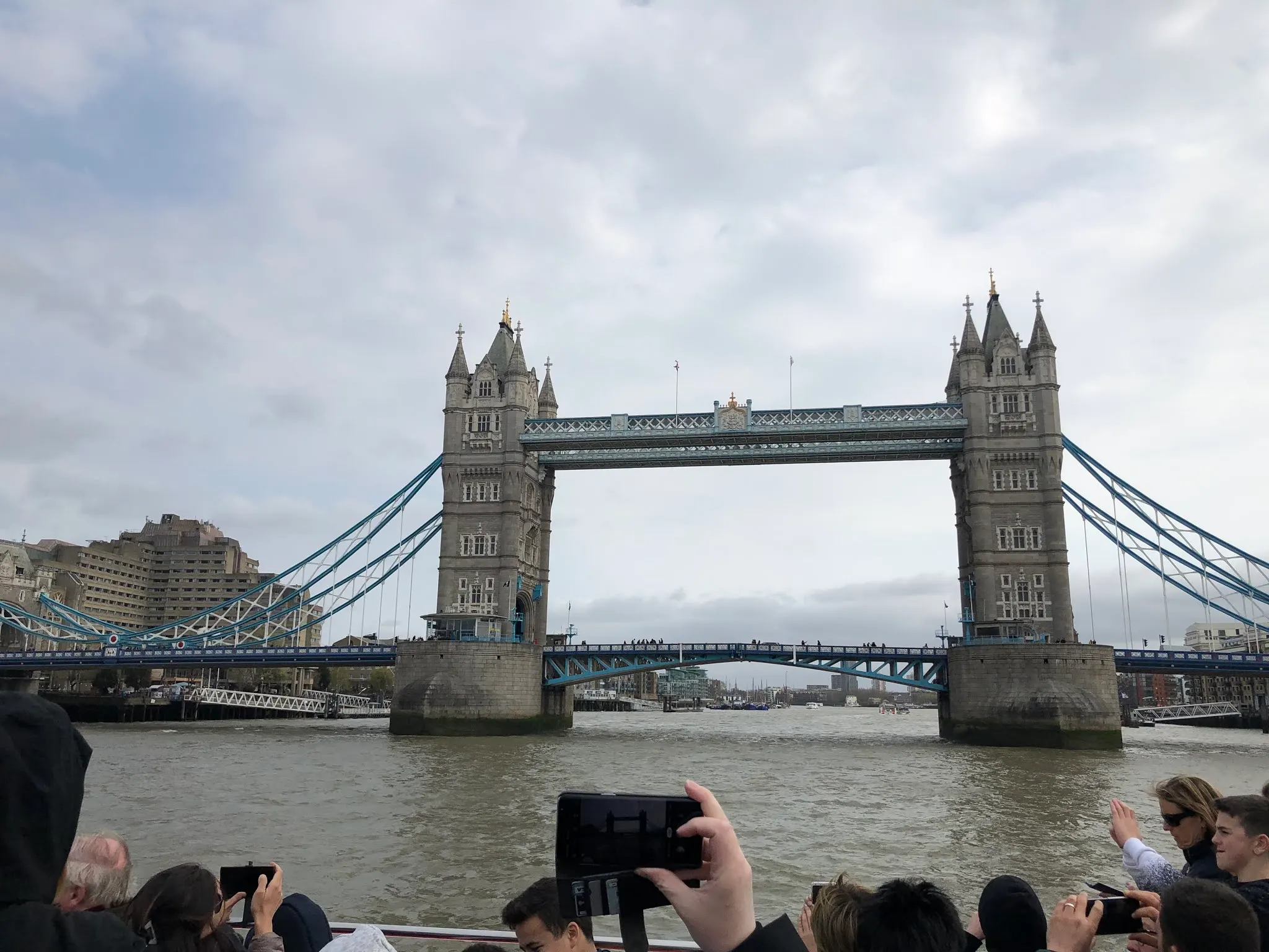 The Tower Bridge...